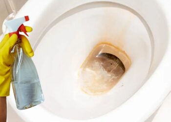 Klozetteki sarı lekeleri tek seferde yok eden karışım