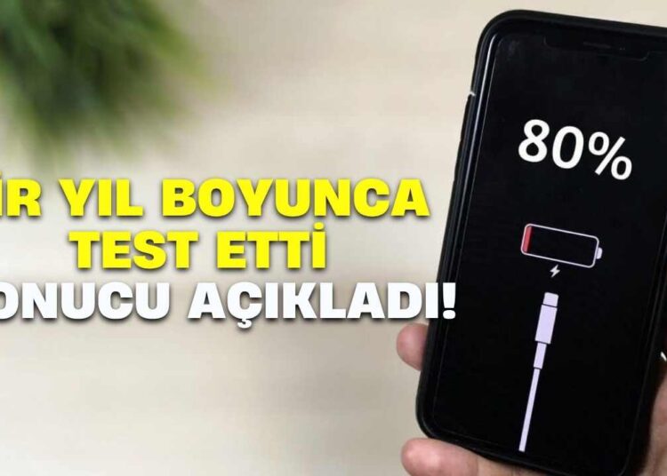 Uzman Tavsiyesiyle Bir Yıl Boyunca Telefonunu %80 Şarj Eden Kadın Sonucu Açıkladı